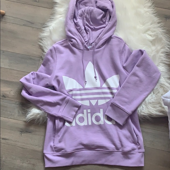 adidas Tops - Adidas lavender hoodie